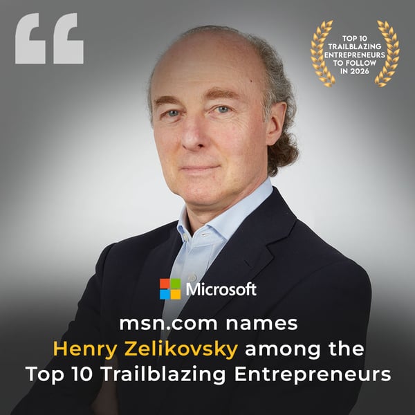 Henry Zelikovsky — MSN Top 10 Trailblazing Entrepreneurs to Follow in 2026
